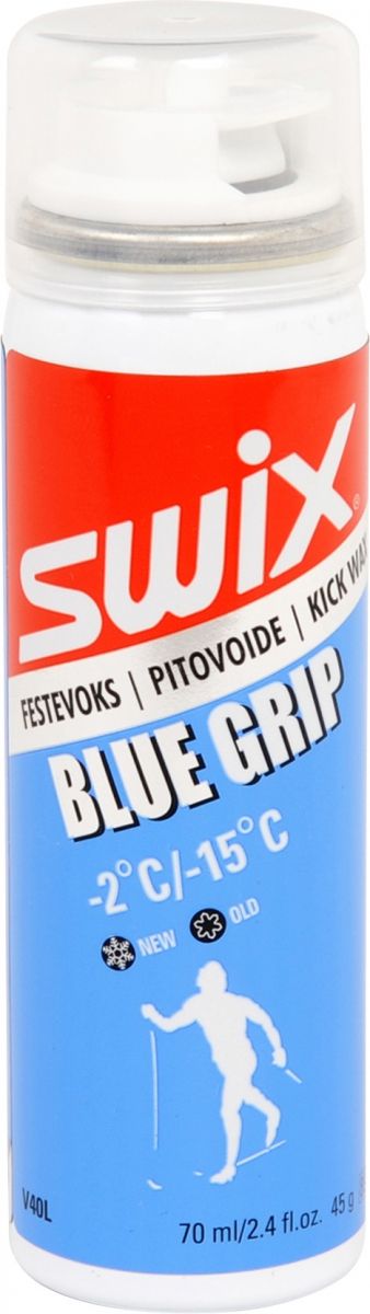 Мазь держания SWIX BLUE EXTRA 70мл -2С/-15С аэрозоль