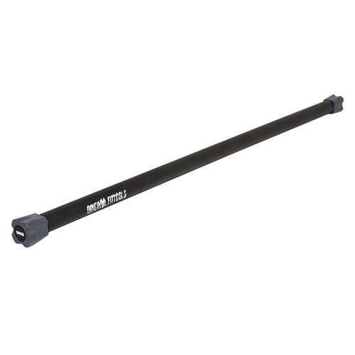Палка гимнастическая (bodybar) ORIGINAL FITTOOLS 10 кг серый наконечник