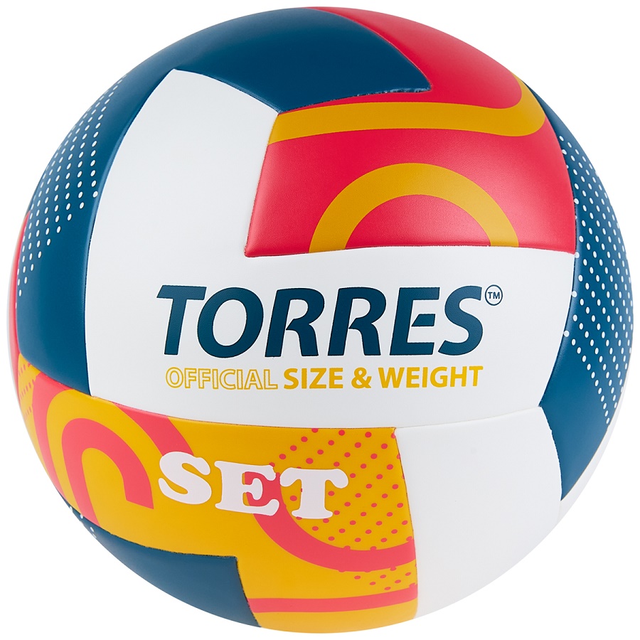 Мяч волейбольный TORRES Set TPU клееный
