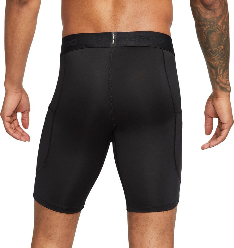Шорты компрессионные NIKE PRO DRI-FIT LONG SHORT BLACK