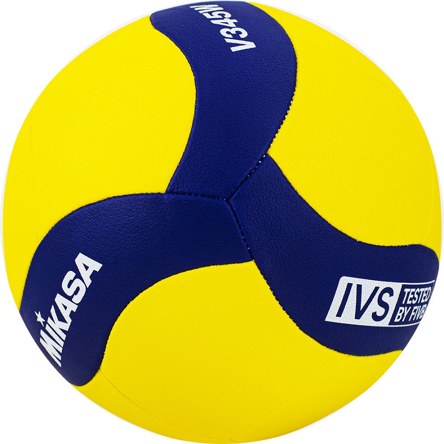 Мяч волейбольный Mikasa V345W PU шитый облегченный
