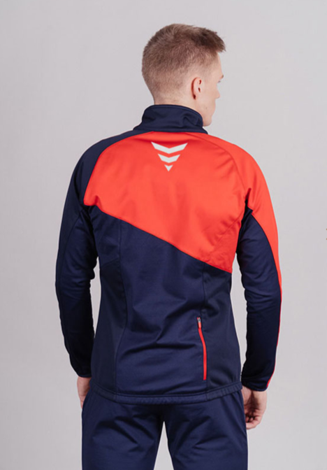 Куртка лыжная тренировочная NORDSKI PREMIUM BLUE/RED