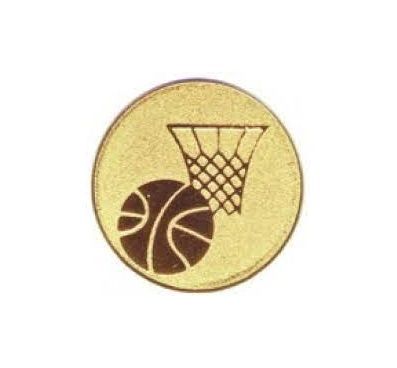 Эмблема металлическая: Баскетбол