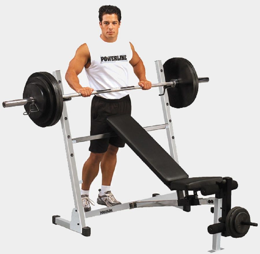 Скамья для жима Body Solid Powerline  POB44X