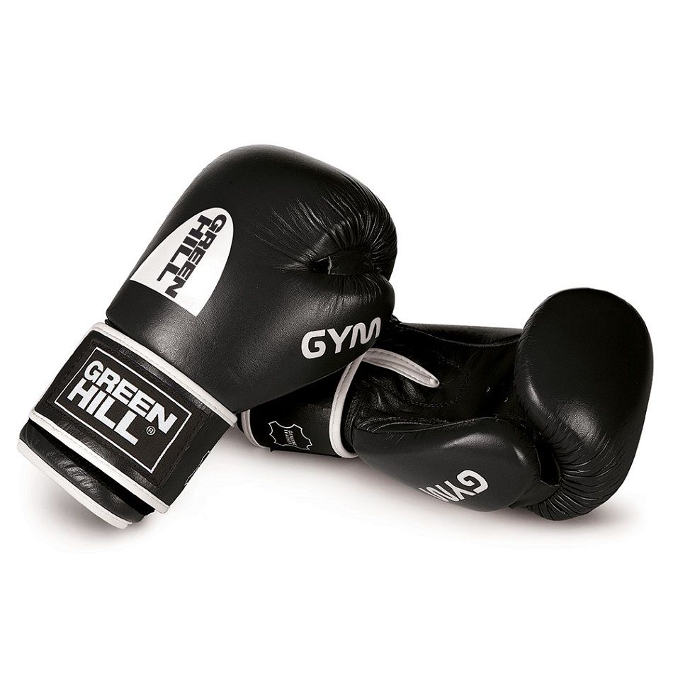 Перчатки боксерские Green Hill "Gym" черные