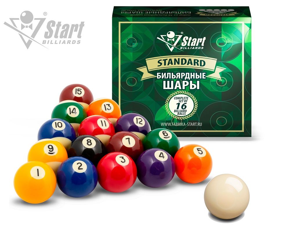 Шары Start Billiards Standard  d=57,2 мм  