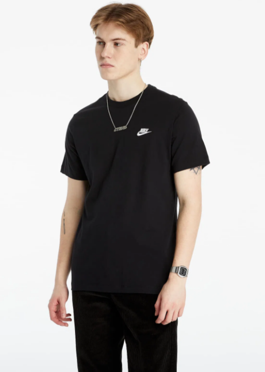 Футболка NIKE NSW CLUB TEE BLACK