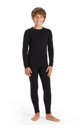 Термокальсоны NORVEG Soft Kids -35 ⁰С черные