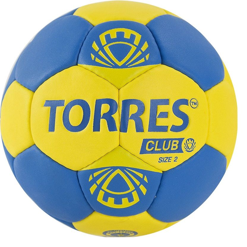 Мяч гандбольный TORRES "Club" ПУ ручная сшивка