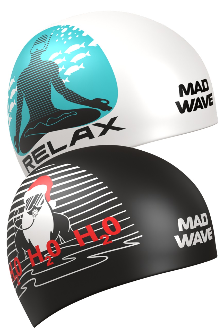 Шапочка для плавания Mad Wave Reverse Diver