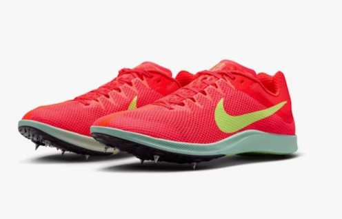 Шиповки NIKE ZOOM RIVAL DISTANCE BLACK/METALLIC SILVER-BLA